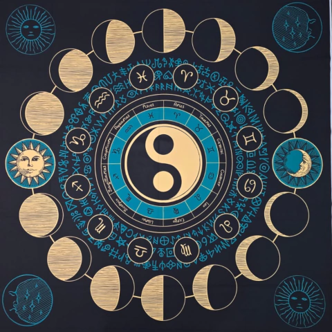 Paño Mandala 1.40 x 1.40 Para Confección Diseño 15 - comprar online