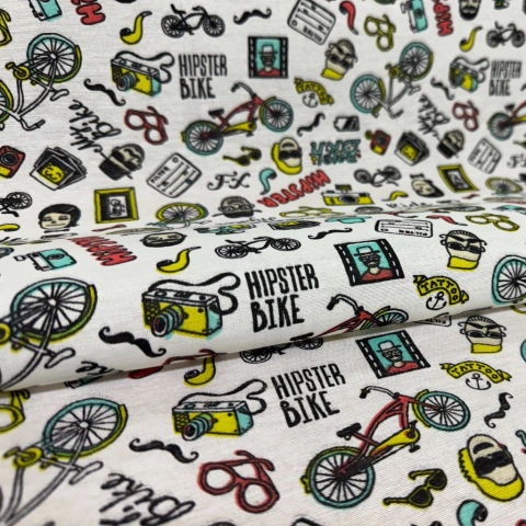 Loneta Playera Estampada Diseño 10 1.50 Mt