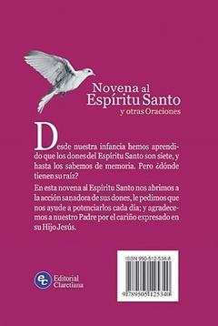 Novena al Espíritu Santo y otras oraciones - comprar online