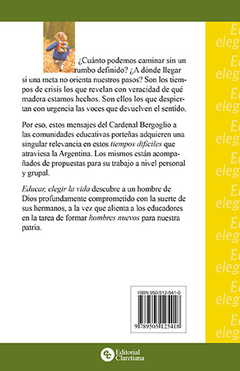 Educar elegir la vida - comprar online