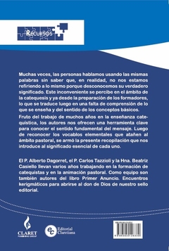 Que decimos cuando decimos...? - Glosario para catequistas animadores - comprar online