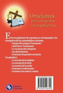 Oraciones para catequistas y evangelizadores - comprar online