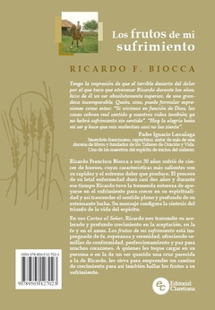 Los frutos de mi sufrimiento - Memorial del P. Ignacio Larrañaga - comprar online