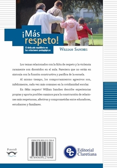 Mas respeto - El delicado equilibrio en las relaciones pedagogicas - comprar online