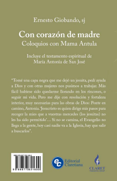 Con corazón de madre. Coloquios con Mama Antula - comprar online