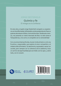 Quimio y fe. El milagro es la confianza. - comprar online