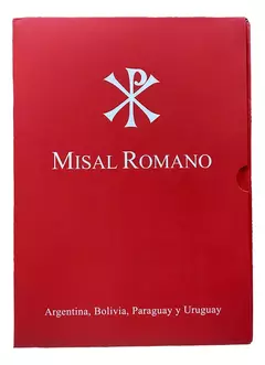 MISAL ROMANO-ARGENTINA-BOLIVIA-PARAGUAY Y URUGUAY - 3 EDICIÓN - comprar online