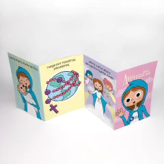 Desplegable Ave Maria Infantil x 20 Uds - comprar online