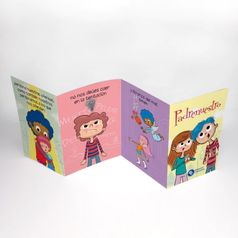 Desplegable Padre nuestro Infantil x 20 Uds - comprar online