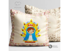 Almohadón Virgen 30cm x 30cm - Editorial Claretiana