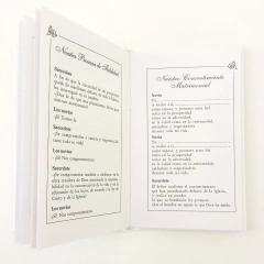Libreta de la familia cristiana - Tapa Acolchada blanca en internet