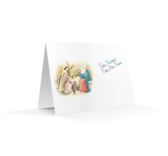 Tarjetas dobles Natividad x 10 Unidades - comprar online