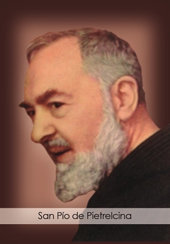 Padre Pio - 6 x 9 cm - 10 Uds