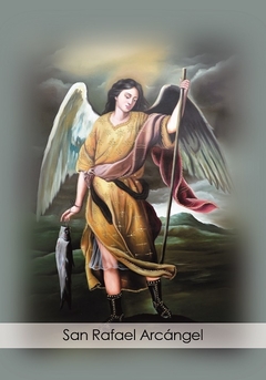 Arcángel Rafael - 6 x 9 cm - 10 Uds