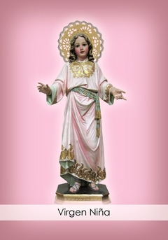Virgen Niña - 6 x 9 cm - 10 Uds