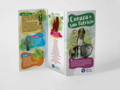 Tríptico Coraza San Patricio x 20 Uds
