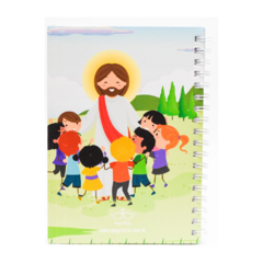 Caderno Colegial Jesus Infantil Angeli'Arts - comprar online