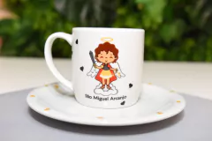 Caneca Exclusiva São Miguel - Porcelana Germer