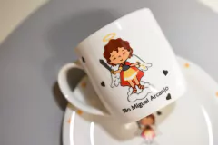 Caneca Exclusiva São Miguel - Porcelana Germer - Angeli’Arts