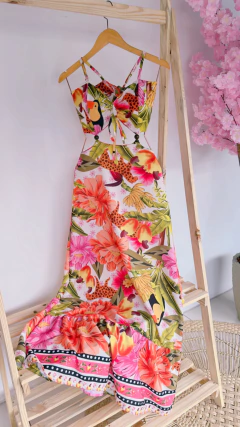 Vestido Longo Tropical