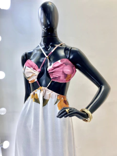 Vestido Bali Floral Off - comprar online