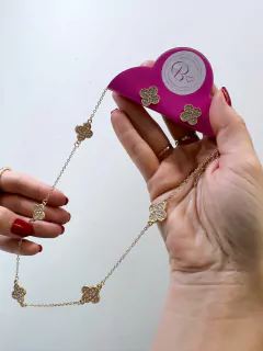 Conjunto Trevo Dourado - comprar online