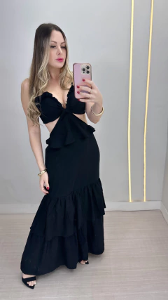 Vestido Jaque - preto