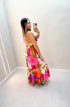 Vestido Alícia- Fundo Off - comprar online