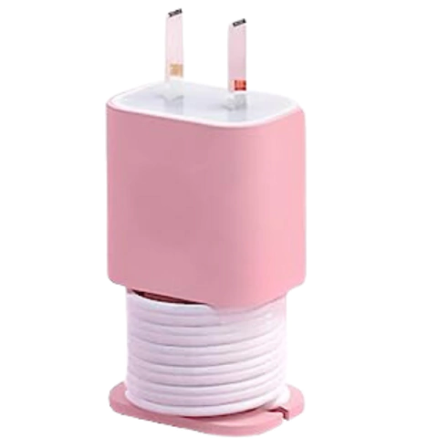 FUNDA SILICONA PARA FUENTE APPLE 20W (1641)