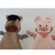 PROJETO NA BORDADEIRA - TRIO FAZENDINHA EM PANINHO PORTA CHUPETA - comprar online