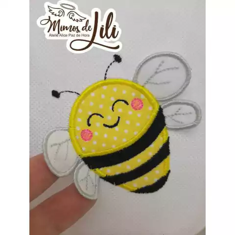 MATRIZ DE BORDADO - ABELHA 3D - PRODUTO DIGITAL