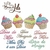 MATRIZES DE BORDADO - CUPCAKES - PRODUTO DIGITAL