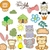 MATRIZ DE BORDADO- SAFARI CUTE