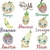 MATRIZ DE BORDADO - FRUTAS CUTE - PRODUTO DIGITAL