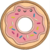 MATRIZ DE BORDADO - DONUTS APLIQUE
