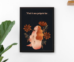 Quadros Decorativos - The Feminist T-shirt