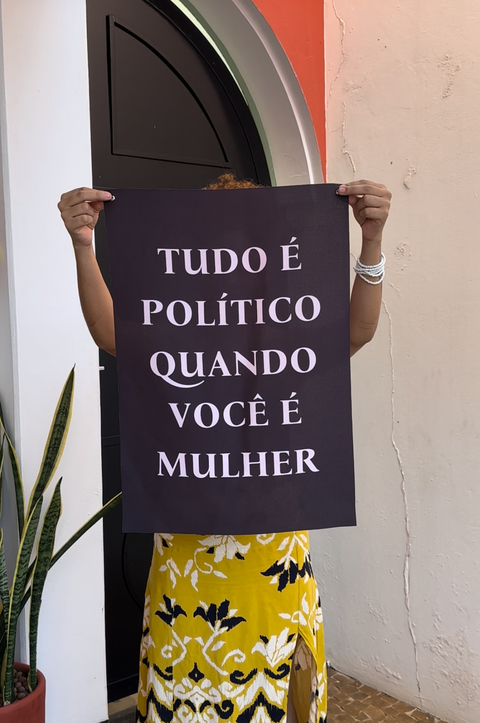 BANDEIRA TUDO É POLÍTICO - comprar online