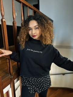 MOLETINHO GOLA ALTA FUC* THE PATRIARCHY - The Feminist T-shirt
