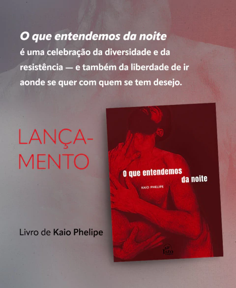 Imagem do banner rotativo Editora Isto Edições – Livros de poesia