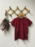 Camiseta Infantil Estrelas Marsala