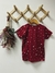 Camiseta Infantil Estrelas Marsala na internet