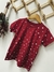 Camiseta Infantil Estrelas Marsala - comprar online