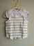 Jardineira Bebê Tricot Gold na internet