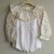 Romper Bebê Tricot Trança Branco - comprar online