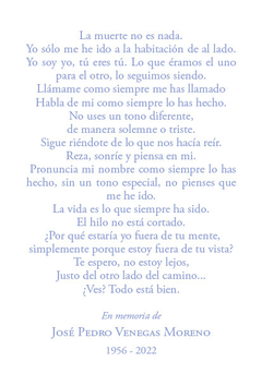 In memoriam "Angelito" (8 unidades) - comprar online
