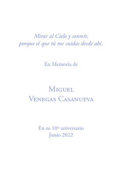Imagen de In memoriam "Mater" (8 unidades)
