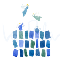 Angelitos azules (8 unidades)