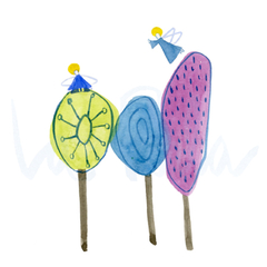 Árboles colores
