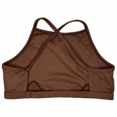 Top Sychiann Marrom - comprar online