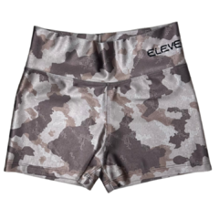 Short Feminino Eleve Camuflado Bege